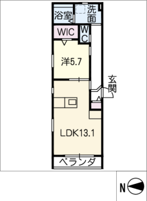 メゾングロリア 2階