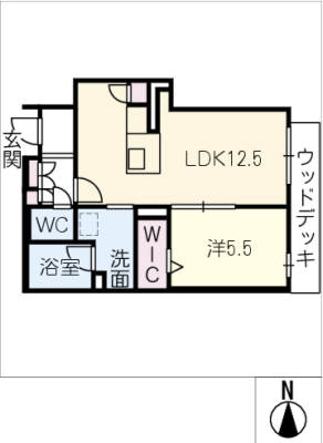 仮）中川区運河通１丁目ｼｬｰﾒｿﾞﾝ 1階