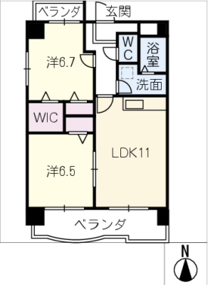 サンライズ八熊 3階