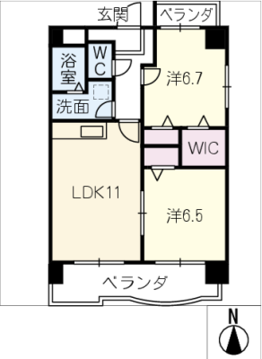 サンライズ八熊 5階