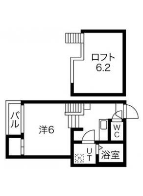 ロイヤルクレスト八熊 2階