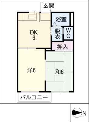 アーバン八帖北 1階