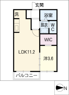 アーバン八帖北 2階