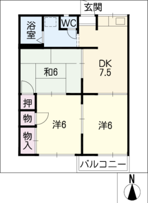 サニータウン七舗Ａ棟