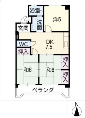 サンシャイン美合 2階