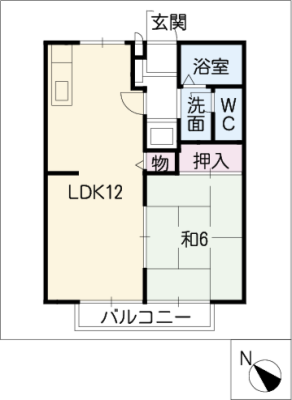 グランパス八帖Ｂ 2階