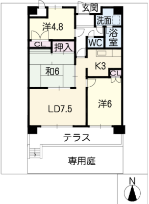 スリーエイト北町