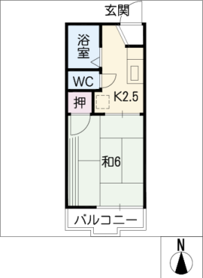 内田ハイツ 1階
