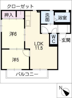 マリアージュ都築　Ａ棟 1階