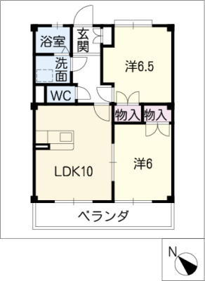 サントピア２１　Ｂ棟 2階