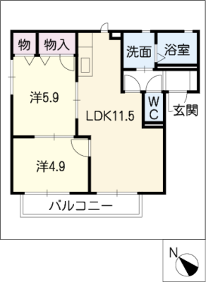 サンモール矢作Ｂ棟