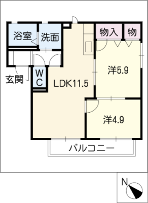 サンモール矢作Ｂ棟