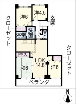 ネオシティ岡崎２０２号室