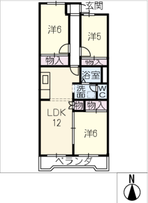 サンハイツ岡崎　Ａ棟 4階