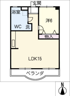 サンシティ八帖６０３号室