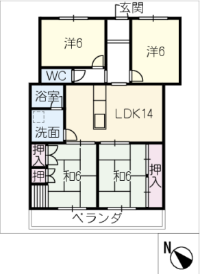 アーバンヒル稲熊　３０３号室 3階