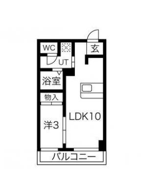 東岡崎Residence 1階