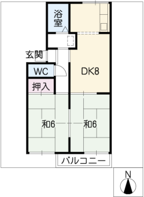 アーバンライフ岡田 2階