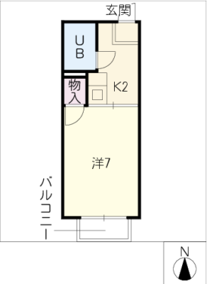 コーポ宮前 2階