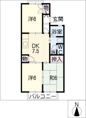 サンシャイン梶藤 2階