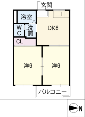 タウニー清香 1階