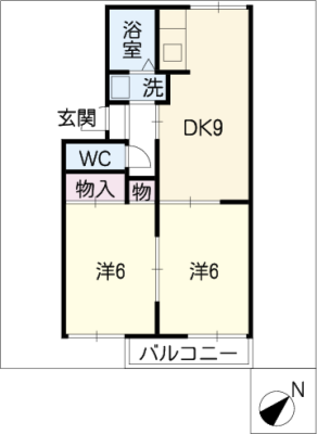 ファミール柏井 1階