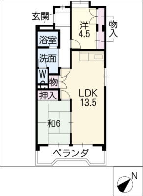 パークシティ朝宮 2階