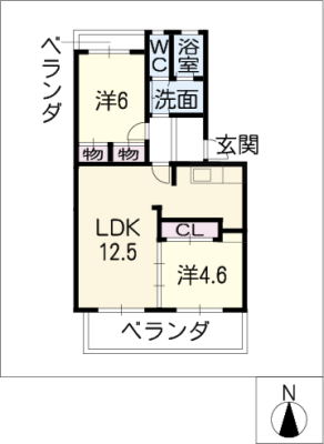 ＥＸＣＥＥＤ－勝川Ｂ棟 2階