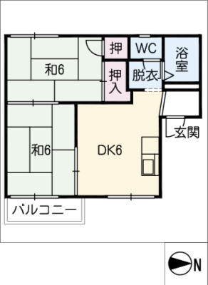 タウニィ知多 2階