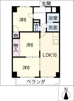 ノンブルメゾン 1階