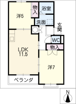 ヴァンベール小野 2階