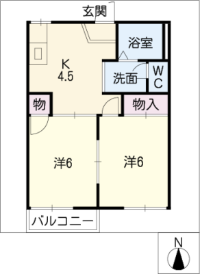 フレグランス南城 1階