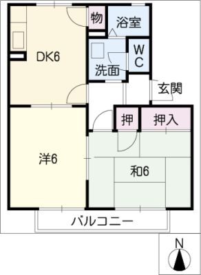 グリーンシャルマン 2階