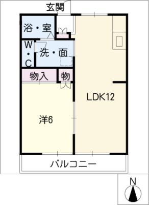 ウッドヴィラ　Ｂ棟 2階