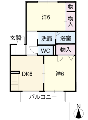 トミハイツ花長 2階