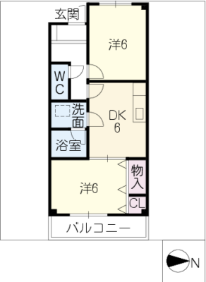 クレセントコート フジ篠木(賃貸マンション)[物件番号:2801798