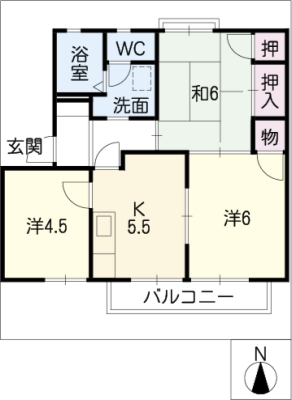 シャトル久 2階