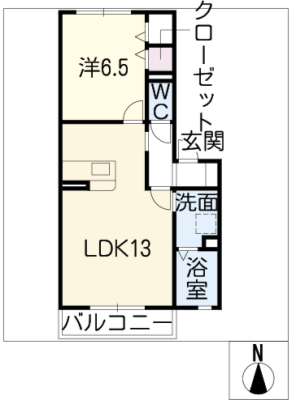 シャンポール 1階