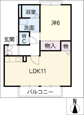 ＭａｓｔＴｏｗｎ若草通　Ｃ棟 2階