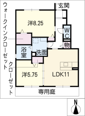 気噴ノースハイツⅡ 1階