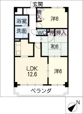 ロジュマン春日井 2階