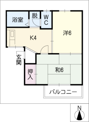 アトウレ上挙母Ａ棟 2階