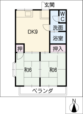 武田マンション 2階