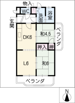 グリーンハイツ新栄 2階