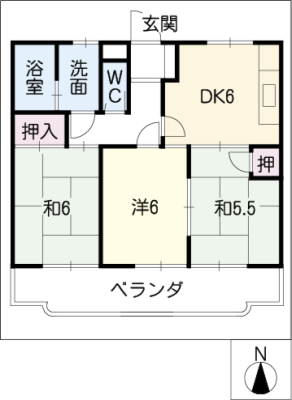 グリーンハイツ新栄 3階