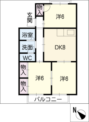 セジュール和合 1階