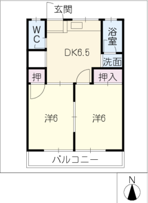 第１コーポ山内 2階