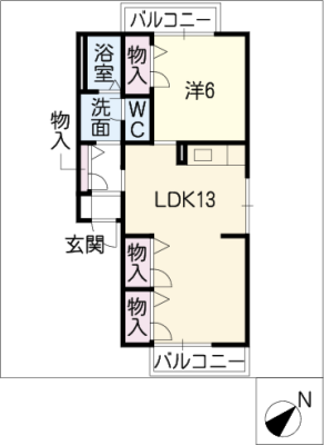 タウンホーム山之手 1階