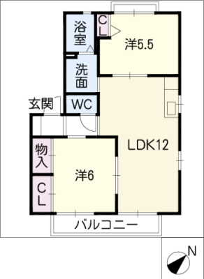 グリーンキャッスルＡ棟 2階