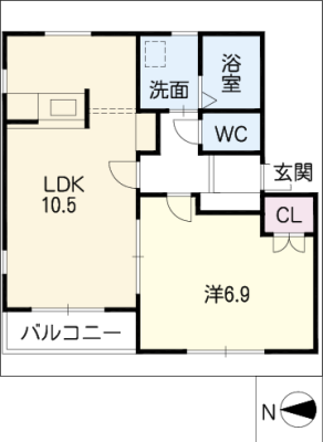 リヴェール本町 2階